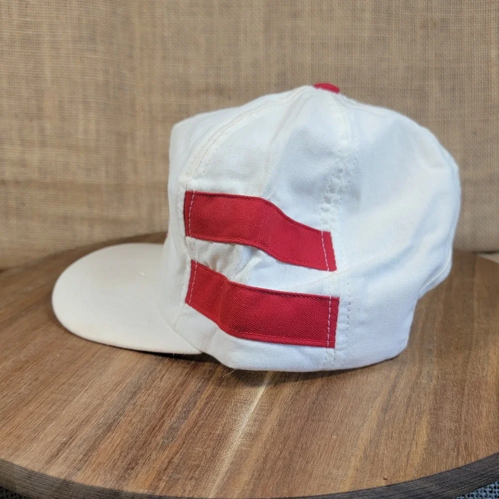 Vintage Formula Firebird Snapback Hat Red White Racing Cap 80s 90s Trucker Style